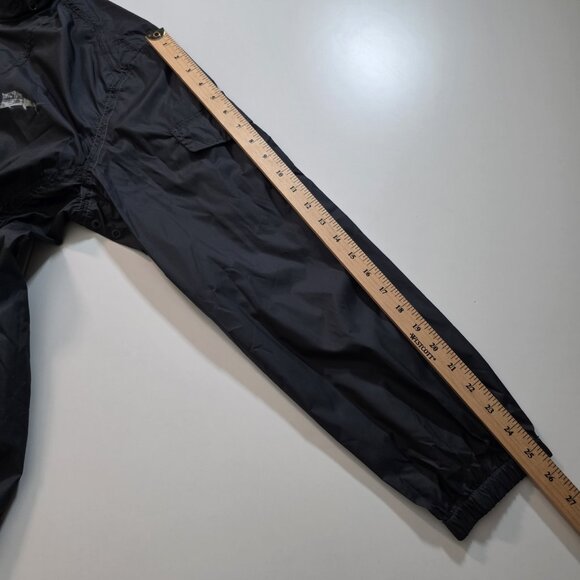 Tommy Bahama Windbreaker Half Zip Jacket Men M Navy Anorak LS Hood Preppy Nautic - Picture 6 of 16